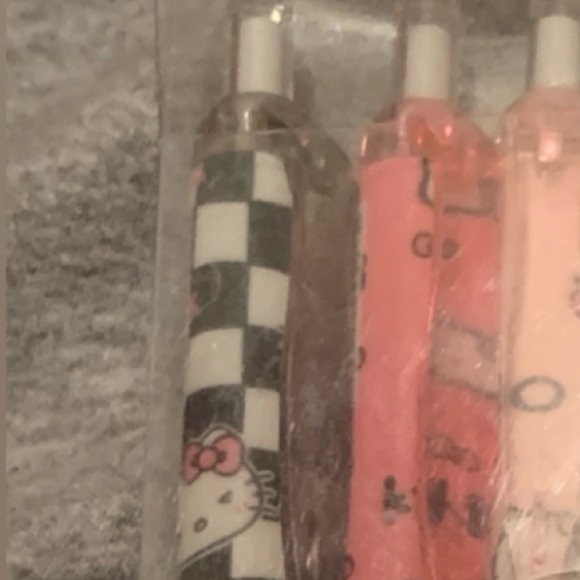 Hello Kitty Sanrio Click Pen Black n White checked NEW NWT in package - One Pen - Picture 8 of 9